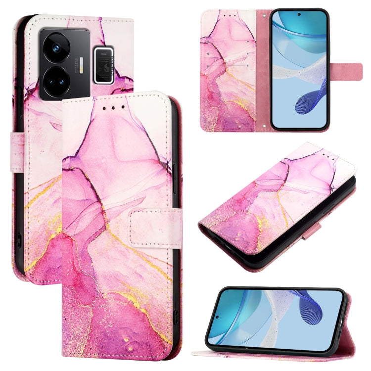 PT003 Marble Pattern Flip Leather Phone Case, For Realme C33 2022 / 2023 Global, For Realme 10T / 10s /  9i 5G India, For Realme GT3 5G / GT Neo 5 240W, For Realme C30 4G / Narzo 50i Prime / C30s, For Realme GT Neo 3T, For Realme Narzo 50 5G / Realme V...