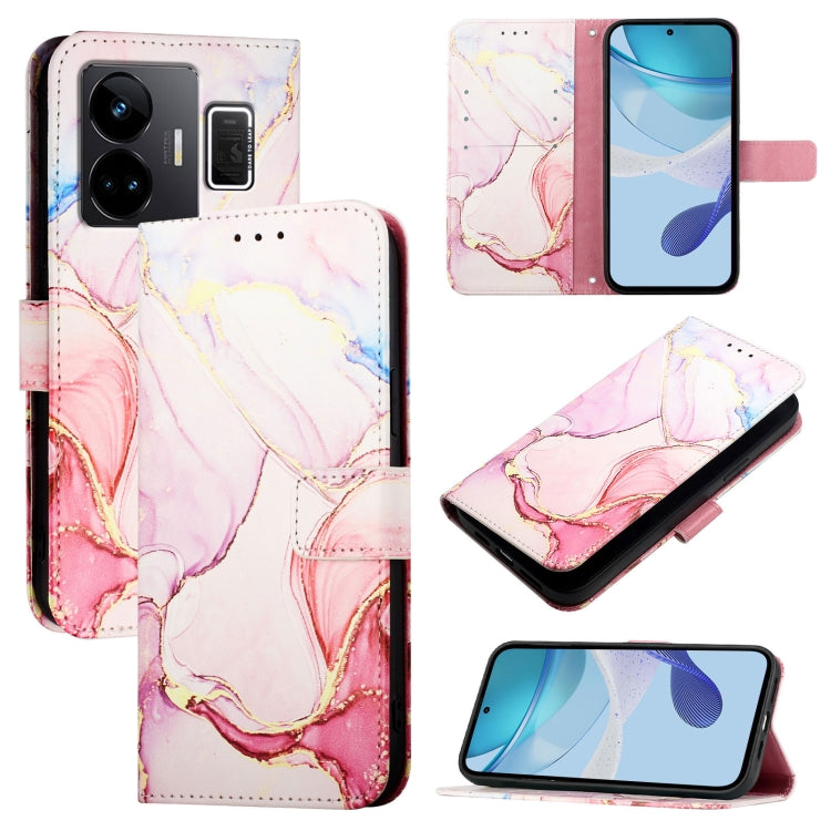 PT003 Marble Pattern Flip Leather Phone Case, For Realme C33 2022 / 2023 Global, For Realme 10T / 10s /  9i 5G India, For Realme GT3 5G / GT Neo 5 240W, For Realme C30 4G / Narzo 50i Prime / C30s, For Realme GT Neo 3T, For Realme Narzo 50 5G / Realme V...