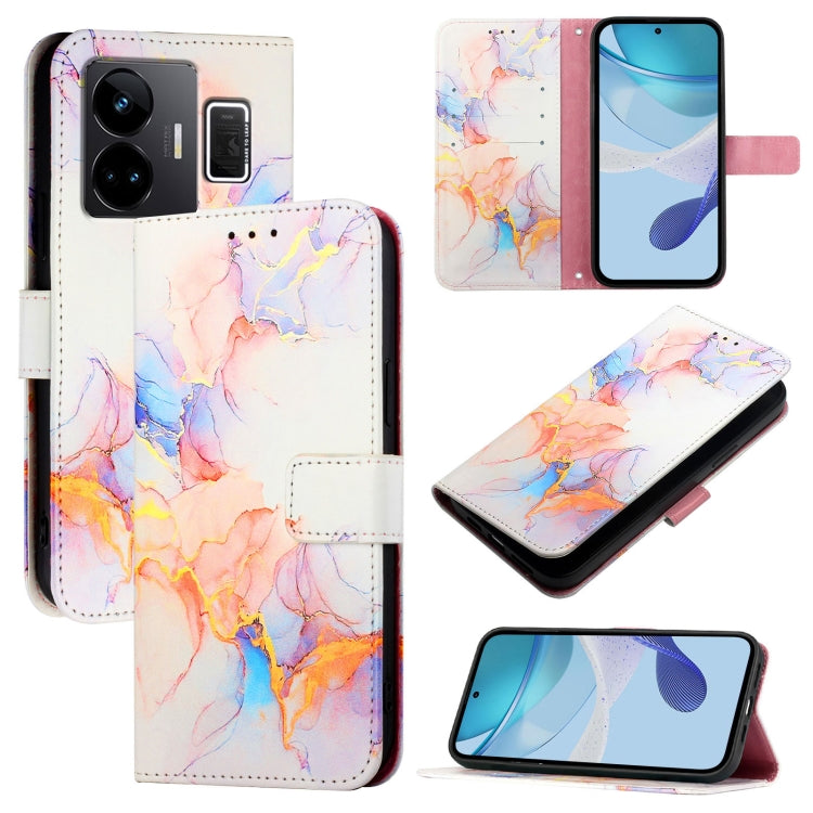 PT003 Marble Pattern Flip Leather Phone Case, For Realme C33 2022 / 2023 Global, For Realme 10T / 10s /  9i 5G India, For Realme GT3 5G / GT Neo 5 240W, For Realme C30 4G / Narzo 50i Prime / C30s, For Realme GT Neo 3T, For Realme Narzo 50 5G / Realme V...