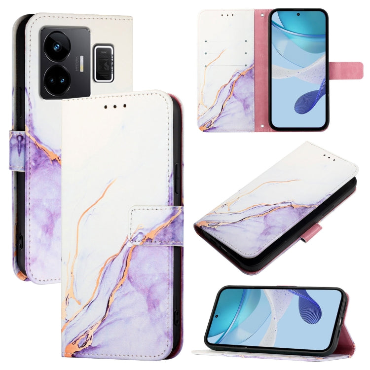 PT003 Marble Pattern Flip Leather Phone Case, For Realme C33 2022 / 2023 Global, For Realme 10T / 10s /  9i 5G India, For Realme GT3 5G / GT Neo 5 240W, For Realme C30 4G / Narzo 50i Prime / C30s, For Realme GT Neo 3T, For Realme Narzo 50 5G / Realme V...