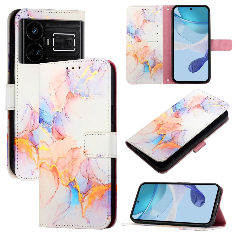 PT003 Marble Pattern Flip Leather Phone Case, For Realme C53 4G / Narzo N53 4G Global, For Realme 12 Pro / 12 Pro+ 5G Global, For Realme C67 4G Global, For Realme C67 5G India / Narzo 60x 5G Global, For Realme 11 4G Global                              ...