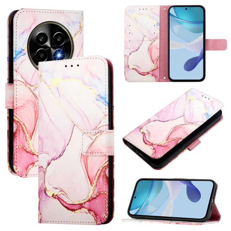 PT003 Marble Pattern Flip Leather Phone Case, For Realme 14 Pro+ 5G, For Realme 14 Pro 5G, For Realme GT 7 Pro, For Realme 13 Pro 5G / 13 Pro+ 5G, For Realme GT 6 5G Global, For Realme GT 6T 5G Global, For Realme 12+ 5G Global / Narzo 70 Pro India     ...