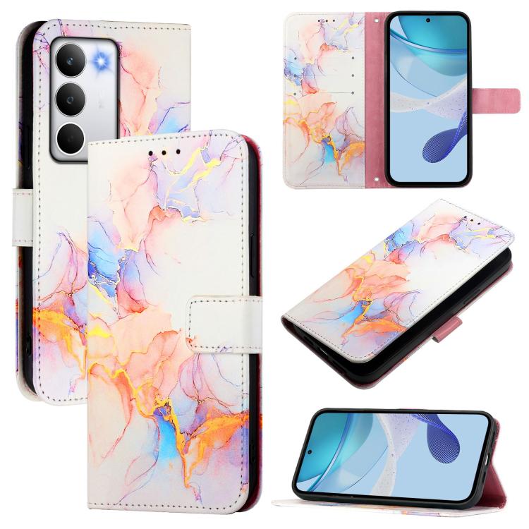 PT003 Marble Pattern Flip Leather Phone Case, For Realme 16 Pro+ 5G, For Realme 16 Pro 5G, For Realme C71 4G India / Note 70 4G, For Realme C85 5G / 15x 5G India, For Realme P4 Pro 5G, For Realme P4, For Realme 15T 5G Global                            ...