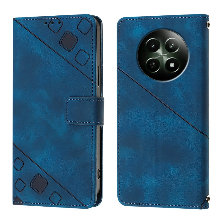 Skin-feel Embossed Leather Phone Case, For Realme Narzo 70 Pro India, For Realme 12 5G Global, For Realme Note 50 4G Global / Realme C51 4G, For Realme C53 4G / Narzo N53 4G Global, For Realme 12 Pro / 12 Pro+ 5G Global, For Realme C67 4G Global       ...