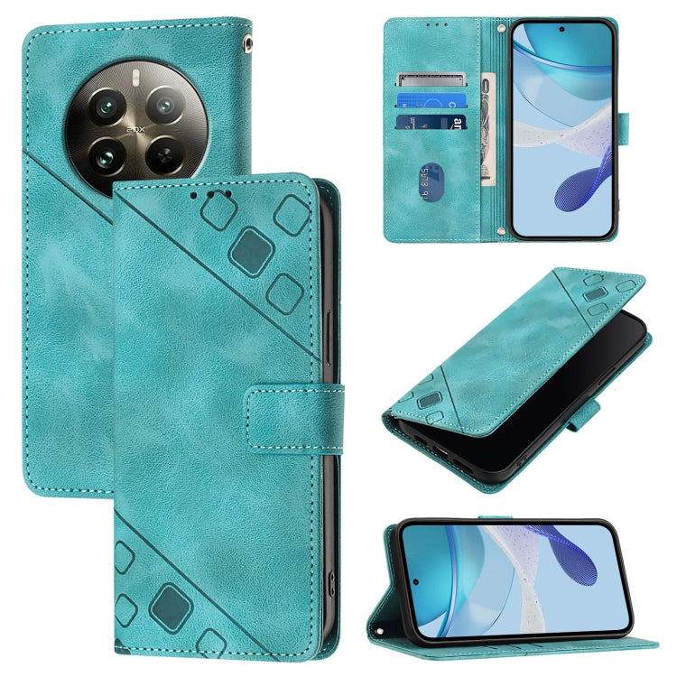 Skin-feel Embossed Leather Phone Case, For Realme Narzo 70 Pro India, For Realme 12 5G Global, For Realme Note 50 4G Global / Realme C51 4G, For Realme C53 4G / Narzo N53 4G Global, For Realme 12 Pro / 12 Pro+ 5G Global, For Realme C67 4G Global       ...