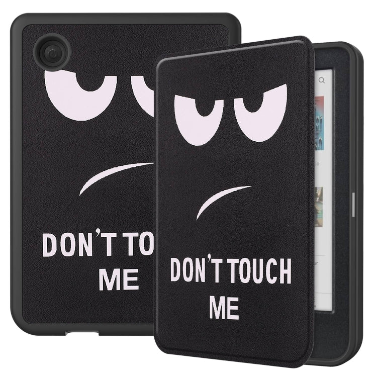 Painted Voltage Caster TPU Leather Smart Tablet Case, For KOBO Clara Colour 2024 / BW