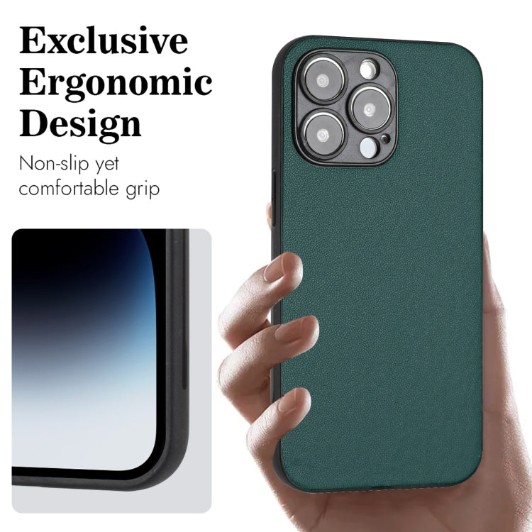 R20 Leather Pattern Phone Single Case, For iPhone 15 Pro Max, For iPhone 15 Pro, For iPhone 15 Plus, For iPhone 15, For iPhone 14 Plus, For iPhone 14, For iPhone 14 Pro, For iPhone 14 Pro Max