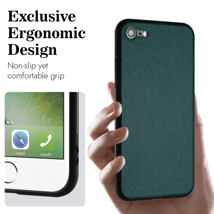 R20 Leather Pattern Phone Single Case, For iPhone SE 2022/SE 2020/6/7/8, For iPhone 13 Pro Max, For iPhone 13 Pro, For iPhone 13, For iPhone 13 mini, For iPhone 12, For iPhone 12 Pro Max, For iPhone 12 Pro