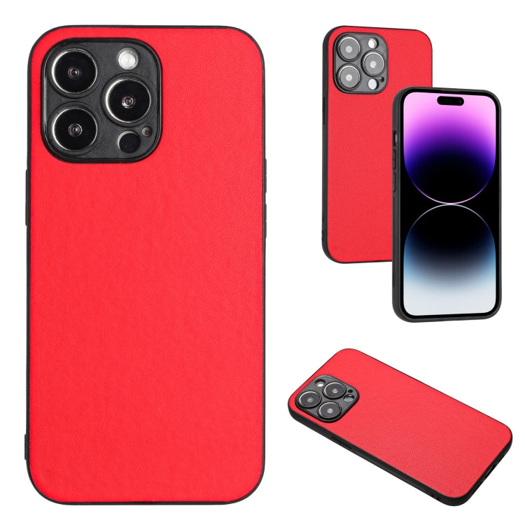 R20 Leather Pattern Phone Single Case, For iPhone SE 2022/SE 2020/6/7/8, For iPhone 13 Pro Max, For iPhone 13 Pro, For iPhone 13, For iPhone 13 mini, For iPhone 12, For iPhone 12 Pro Max, For iPhone 12 Pro