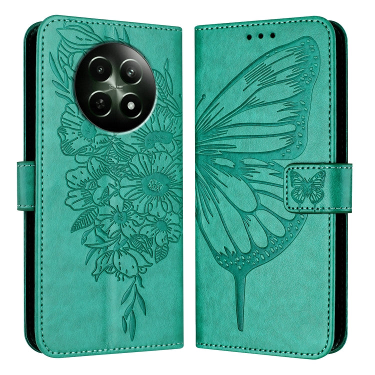 Embossed Butterfly Leather Phone Case, For Realme 12 5G Global, For Realme Note 50 4G Global / C51 4G, For Realme 12 Pro 5G / 12 Pro+ 5G Global, For Realme C67 4G Global, For Realme C67 5G India/Narzo 60x Global, For Realme 11 4G Global