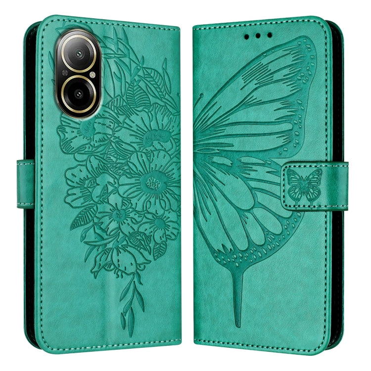 Embossed Butterfly Leather Phone Case, For Realme 12 5G Global, For Realme Note 50 4G Global / C51 4G, For Realme 12 Pro 5G / 12 Pro+ 5G Global, For Realme C67 4G Global, For Realme C67 5G India/Narzo 60x Global, For Realme 11 4G Global
