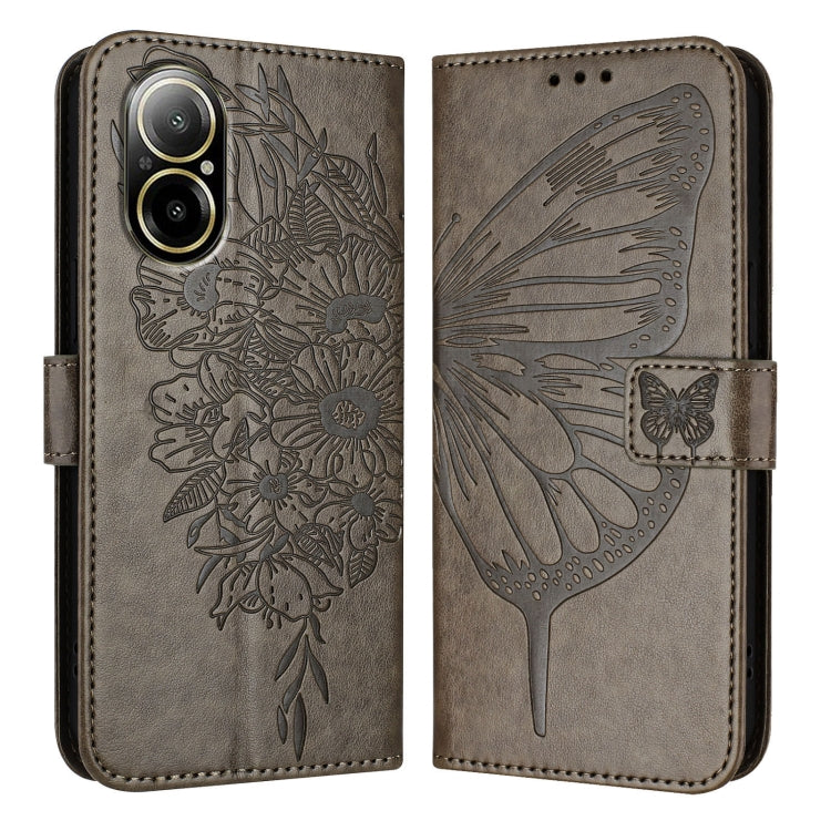 Embossed Butterfly Leather Phone Case, For Realme 12 5G Global, For Realme Note 50 4G Global / C51 4G, For Realme 12 Pro 5G / 12 Pro+ 5G Global, For Realme C67 4G Global, For Realme C67 5G India/Narzo 60x Global, For Realme 11 4G Global