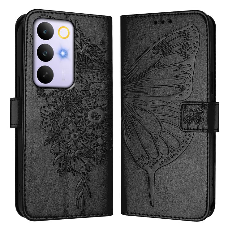 Embossed Butterfly Leather Phone Case, For Realme C85 5G / 15x 5G India, For Realme P4 Pro 5G, For Realme P4, For Realme 15T Global, For Realme C71 4G India, For Realme 15 5G / Realme 15 Pro 5G