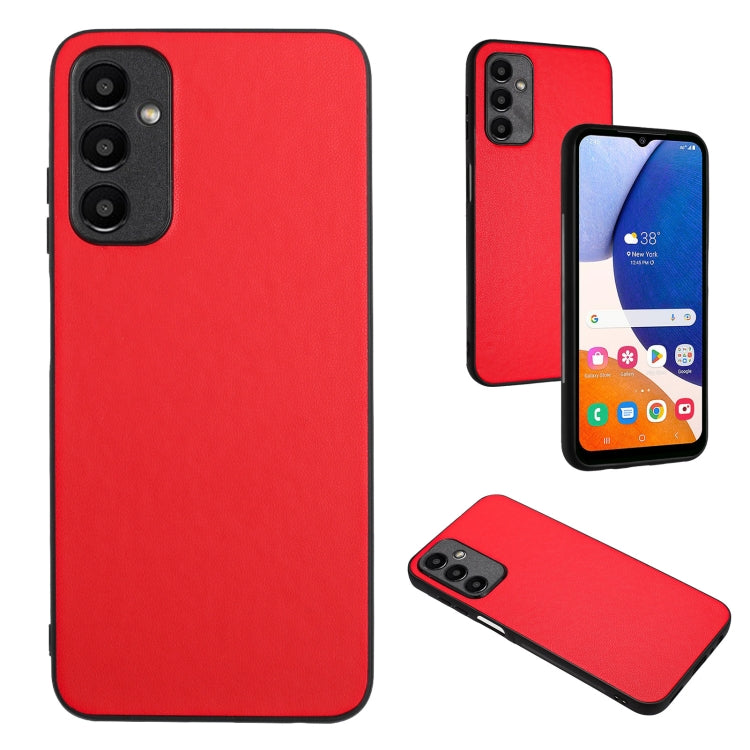 R20 Leather Pattern Phone Single Case, For Samsung Galaxy A55 5G, For Samsung Galaxy A35 5G, For Samsung Galaxy S24 Ultra 5G, For Samsung Galaxy S24+ 5G, For Samsung Galaxy S24 5G, For Samsung Galaxy A15 4G Global, For Samsung Galaxy A05 4G Global     ...