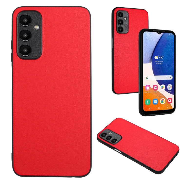 R20 Leather Pattern Phone Single Case, For Samsung Galaxy A25 5G Global, For Samsung Galaxy S23 FE 5G, For Samsung Galaxy A24 4G, For Samsung Galaxy A04e 4G/M04 4G/F04 4G, For Samsung Galaxy A34 5G, For Samsung Galaxy A54 5G                            ...