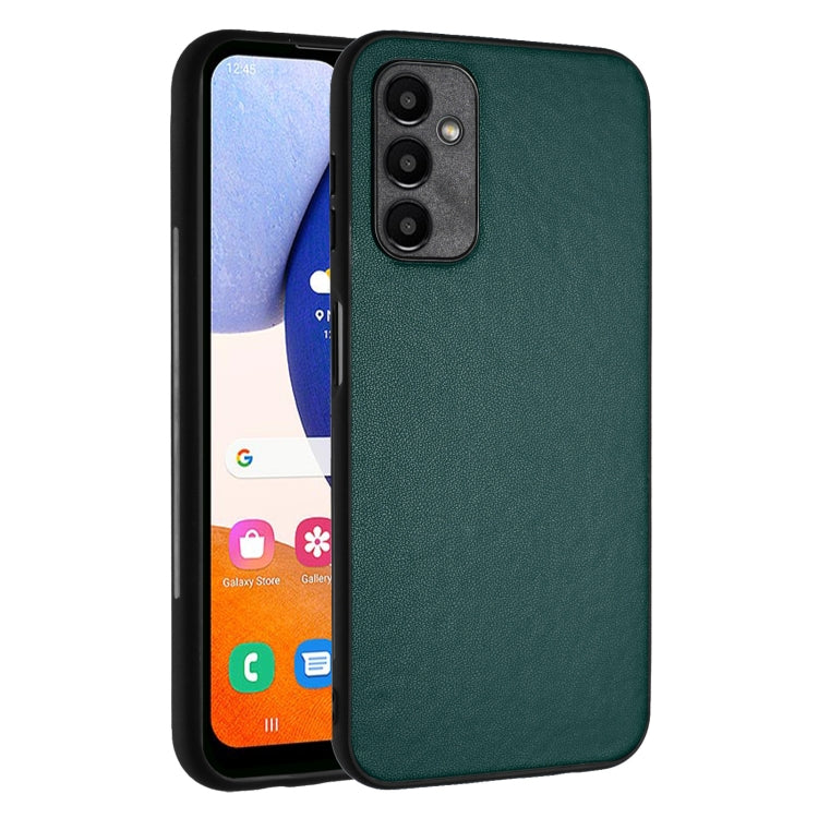 R20 Leather Pattern Phone Single Case, For Samsung Galaxy A25 5G Global, For Samsung Galaxy S23 FE 5G, For Samsung Galaxy A24 4G, For Samsung Galaxy A04e 4G/M04 4G/F04 4G, For Samsung Galaxy A34 5G, For Samsung Galaxy A54 5G                            ...