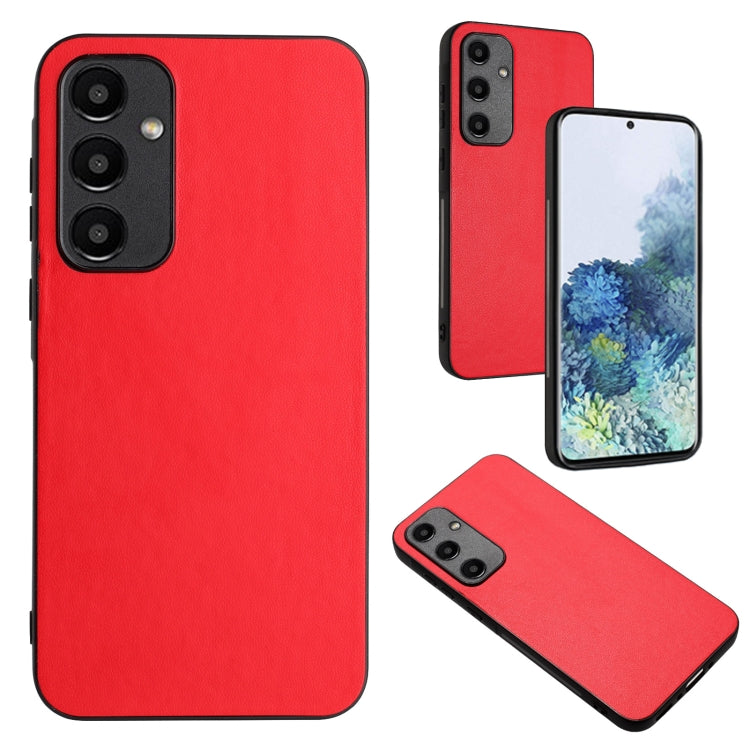 R20 Leather Pattern Phone Single Case, For Samsung Galaxy A55 5G, For Samsung Galaxy A35 5G, For Samsung Galaxy S24 Ultra 5G, For Samsung Galaxy S24+ 5G, For Samsung Galaxy S24 5G, For Samsung Galaxy A15 4G Global, For Samsung Galaxy A05 4G Global     ...