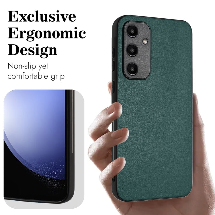 R20 Leather Pattern Phone Single Case, For Samsung Galaxy A55 5G, For Samsung Galaxy A35 5G, For Samsung Galaxy S24 Ultra 5G, For Samsung Galaxy S24+ 5G, For Samsung Galaxy S24 5G, For Samsung Galaxy A15 4G Global, For Samsung Galaxy A05 4G Global     ...