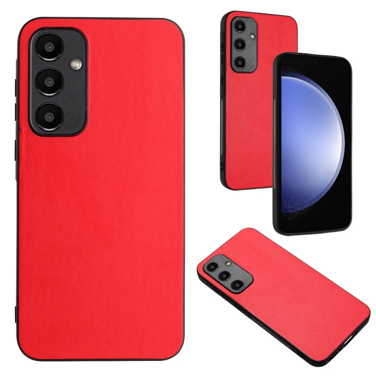 R20 Leather Pattern Phone Single Case, For Samsung Galaxy A55 5G, For Samsung Galaxy A35 5G, For Samsung Galaxy S24 Ultra 5G, For Samsung Galaxy S24+ 5G, For Samsung Galaxy S24 5G, For Samsung Galaxy A15 4G Global, For Samsung Galaxy A05 4G Global     ...