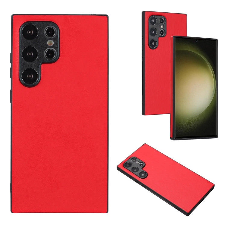 R20 Leather Pattern Phone Single Case, For Samsung Galaxy A55 5G, For Samsung Galaxy A35 5G, For Samsung Galaxy S24 Ultra 5G, For Samsung Galaxy S24+ 5G, For Samsung Galaxy S24 5G, For Samsung Galaxy A15 4G Global, For Samsung Galaxy A05 4G Global     ...