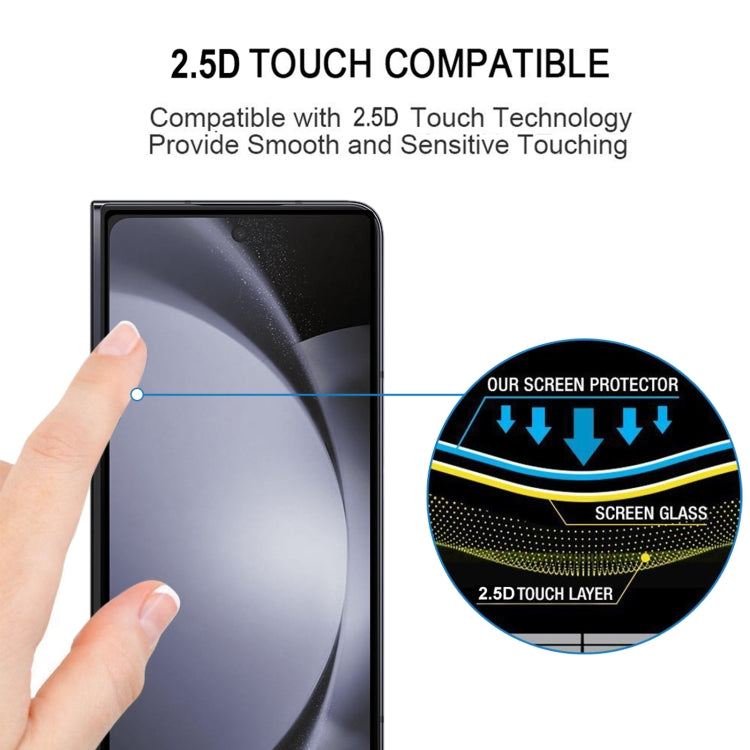 Front Screen Full Glue Full Cover Screen Protector Tempered Glass Film, For Samsung Galaxy Z Fold6