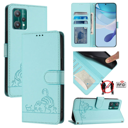 Cat Rat Embossed Pattern RFID Leather Phone Case with Lanyard, For Motorola Edge+ 2023/Moto X40, For Motorola Moto G 5G 2023, For Motorola G Pure/Moto G Play 2023, For Motorola Moto G72, For Motorola Moto E22 4G/E22i 4G, For Motorola Edge 30 Fusion    ...