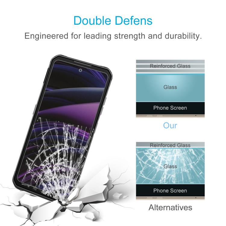 10pcs 0.26mm 9H 2.5D Tempered Glass Film, For IIIF150 B3C, For IIIF150 Air3S, For IIIF150 Air2 Ultra