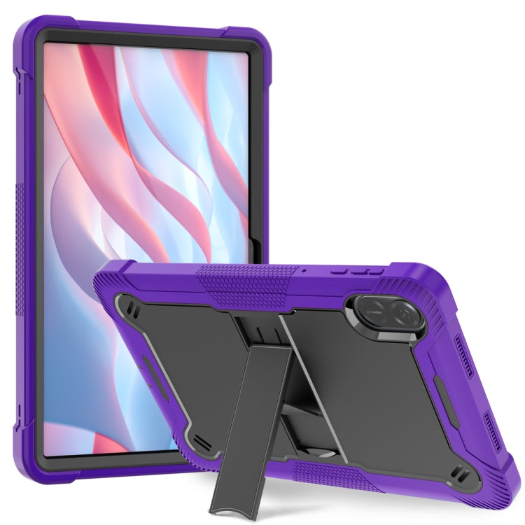Shockproof Silicone Hybrid PC Tablet Case with Holder, For Honor Pad X8b / X8a, For Honor Pad X9 / X8 Pro