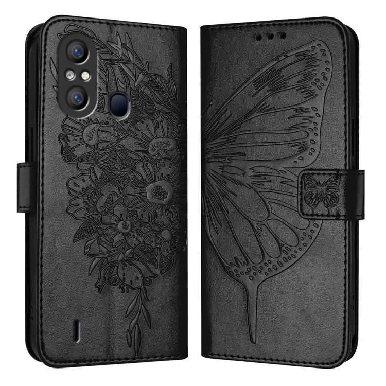 Embossed Butterfly Leather Phone Case, For Itel A60 / A60s, For Itel S23+, For Itel S23, For Itel S18 / Vision 5, For Itel P40, For Itel A58 / A49
