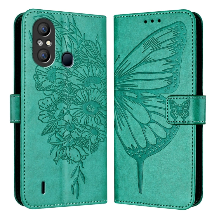 Embossed Butterfly Leather Phone Case, For Itel A60 / A60s, For Itel S23+, For Itel S23, For Itel S18 / Vision 5, For Itel P40, For Itel A58 / A49