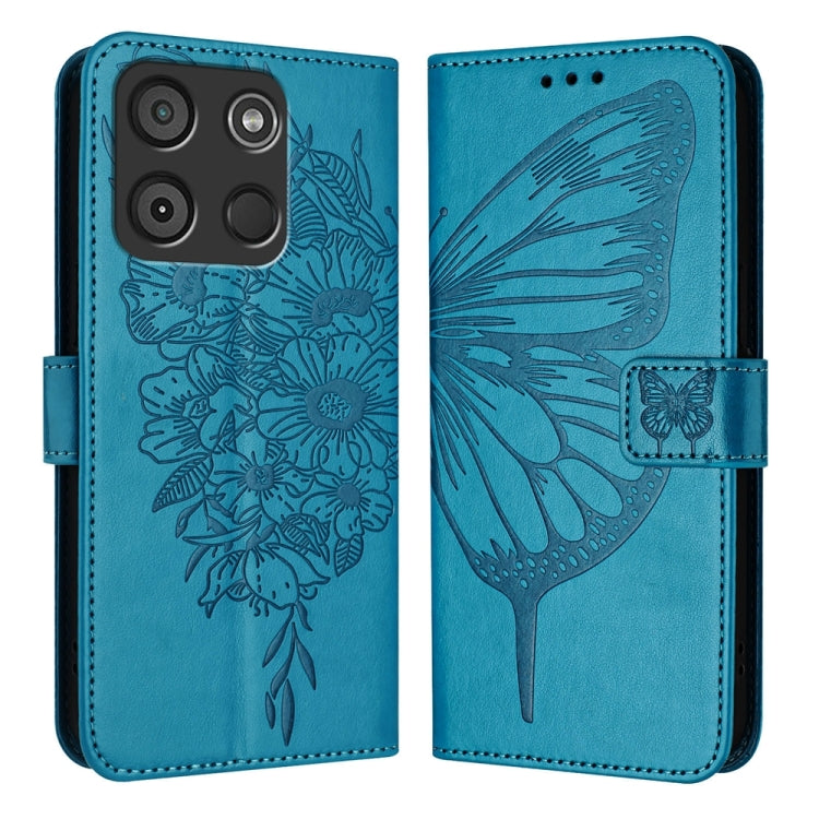 Embossed Butterfly Leather Phone Case, For Itel A60 / A60s, For Itel S23+, For Itel S23, For Itel S18 / Vision 5, For Itel P40, For Itel A58 / A49
