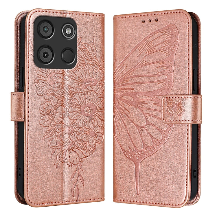 Embossed Butterfly Leather Phone Case, For Itel A60 / A60s, For Itel S23+, For Itel S23, For Itel S18 / Vision 5, For Itel P40, For Itel A58 / A49