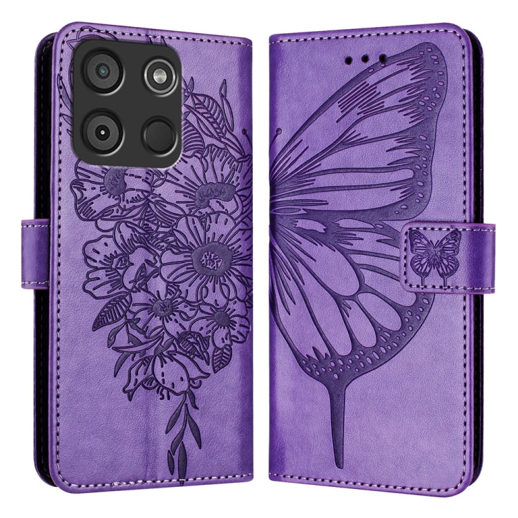 Embossed Butterfly Leather Phone Case, For Itel A60 / A60s, For Itel S23+, For Itel S23, For Itel S18 / Vision 5, For Itel P40, For Itel A58 / A49