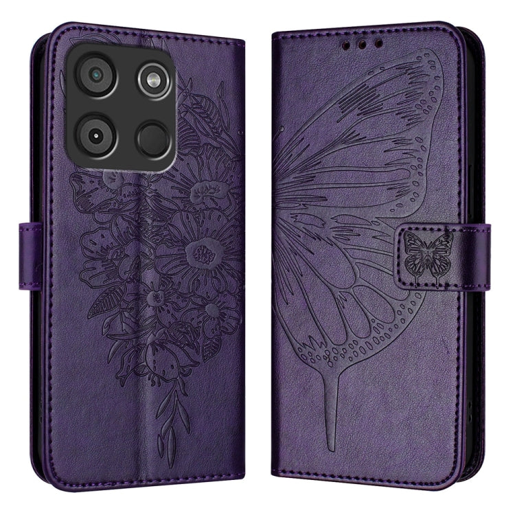 Embossed Butterfly Leather Phone Case, For Itel A60 / A60s, For Itel S23+, For Itel S23, For Itel S18 / Vision 5, For Itel P40, For Itel A58 / A49