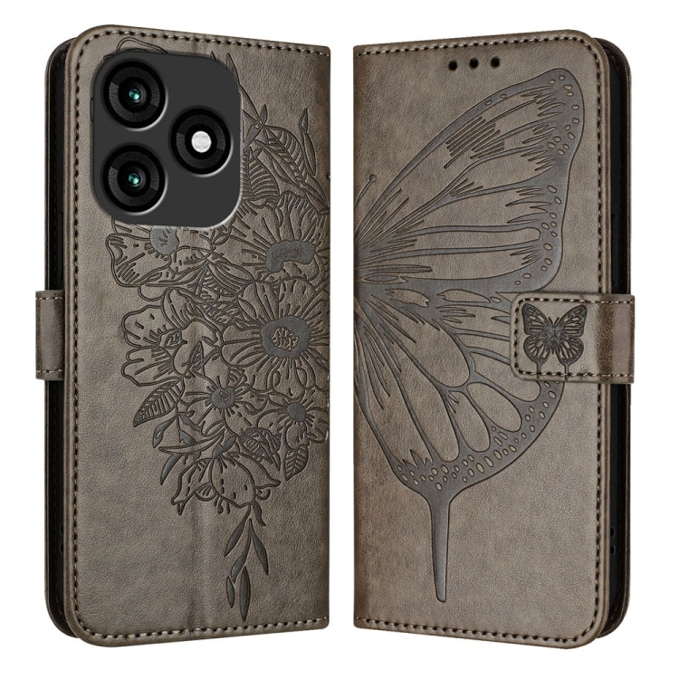Embossed Butterfly Leather Phone Case, For itel RS4 S666LN, For itel S24, For Itel P55+, For Itel P55 4G, For Itel A05s, For Itel A70