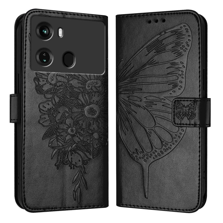 Embossed Butterfly Leather Phone Case, For Itel A60 / A60s, For Itel S23+, For Itel S23, For Itel S18 / Vision 5, For Itel P40, For Itel A58 / A49