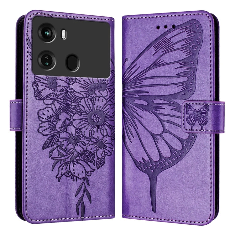 Embossed Butterfly Leather Phone Case, For Itel A60 / A60s, For Itel S23+, For Itel S23, For Itel S18 / Vision 5, For Itel P40, For Itel A58 / A49