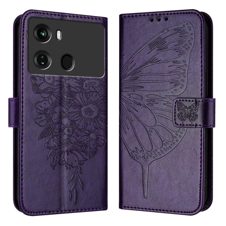 Embossed Butterfly Leather Phone Case, For Itel A60 / A60s, For Itel S23+, For Itel S23, For Itel S18 / Vision 5, For Itel P40, For Itel A58 / A49