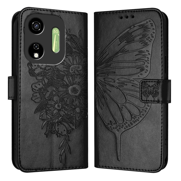 Embossed Butterfly Leather Phone Case, For itel A200 / A200+ 4G Global, For itel A95 5G, For itel A90 4G, For itel City 100, For itel A50, For Itel P55 5G