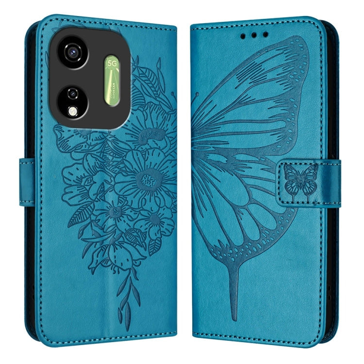 Embossed Butterfly Leather Phone Case, For itel A200 / A200+ 4G Global, For itel A95 5G, For itel A90 4G, For itel City 100, For itel A50, For Itel P55 5G