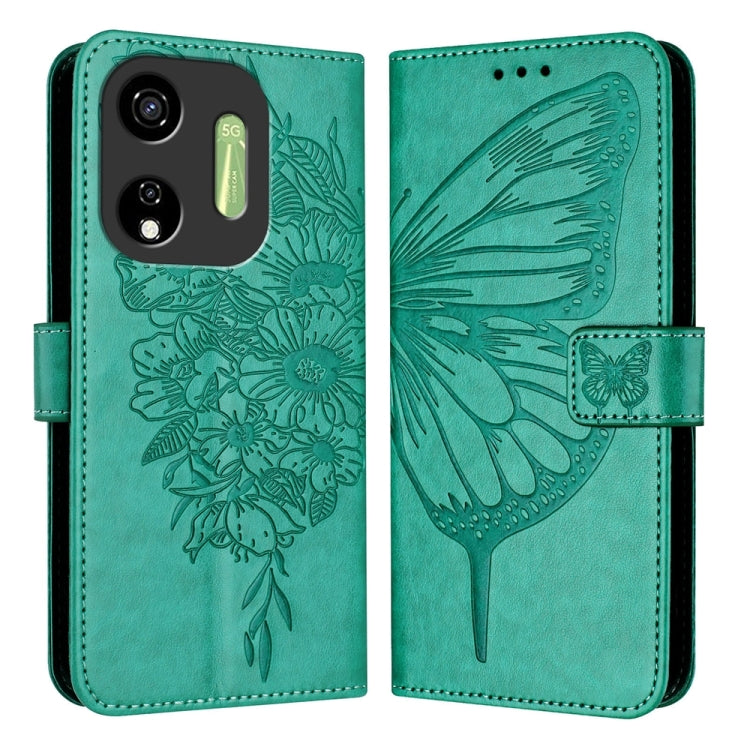 Embossed Butterfly Leather Phone Case, For itel A200 / A200+ 4G Global, For itel A95 5G, For itel A90 4G, For itel City 100, For itel A50, For Itel P55 5G