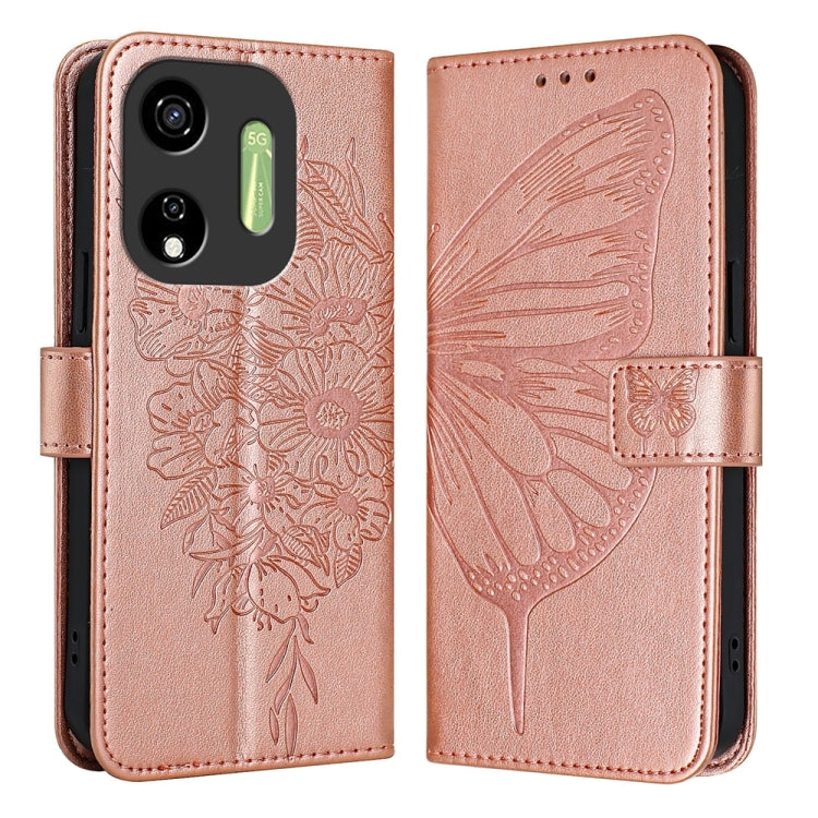 Embossed Butterfly Leather Phone Case, For itel A200 / A200+ 4G Global, For itel A95 5G, For itel A90 4G, For itel City 100, For itel A50, For Itel P55 5G