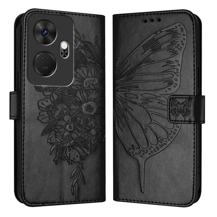 Embossed Butterfly Leather Phone Case, For itel RS4 S666LN, For itel S24, For Itel P55+, For Itel P55 4G, For Itel A05s, For Itel A70