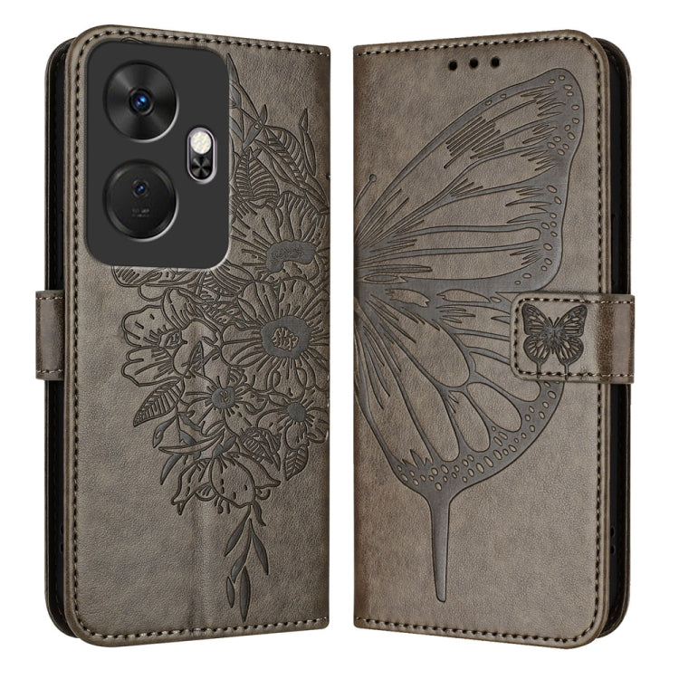 Embossed Butterfly Leather Phone Case, For itel RS4 S666LN, For itel S24, For Itel P55+, For Itel P55 4G, For Itel A05s, For Itel A70