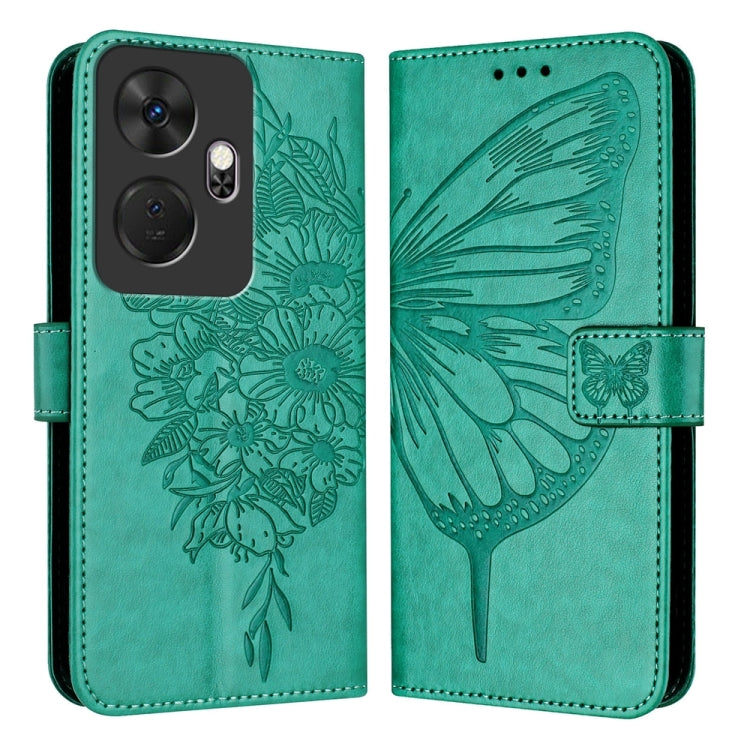 Embossed Butterfly Leather Phone Case, For itel RS4 S666LN, For itel S24, For Itel P55+, For Itel P55 4G, For Itel A05s, For Itel A70