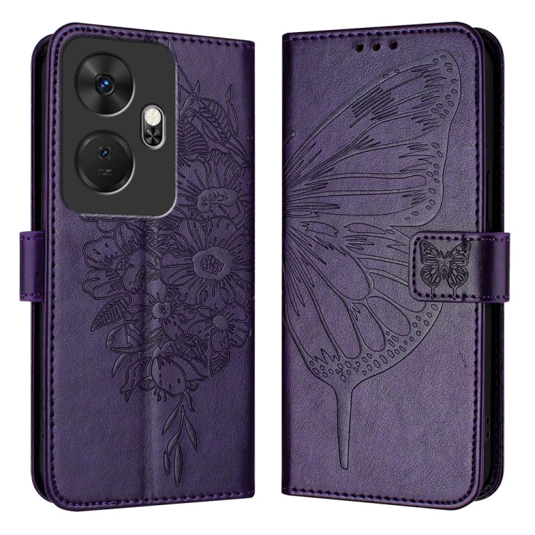 Embossed Butterfly Leather Phone Case, For itel RS4 S666LN, For itel S24, For Itel P55+, For Itel P55 4G, For Itel A05s, For Itel A70