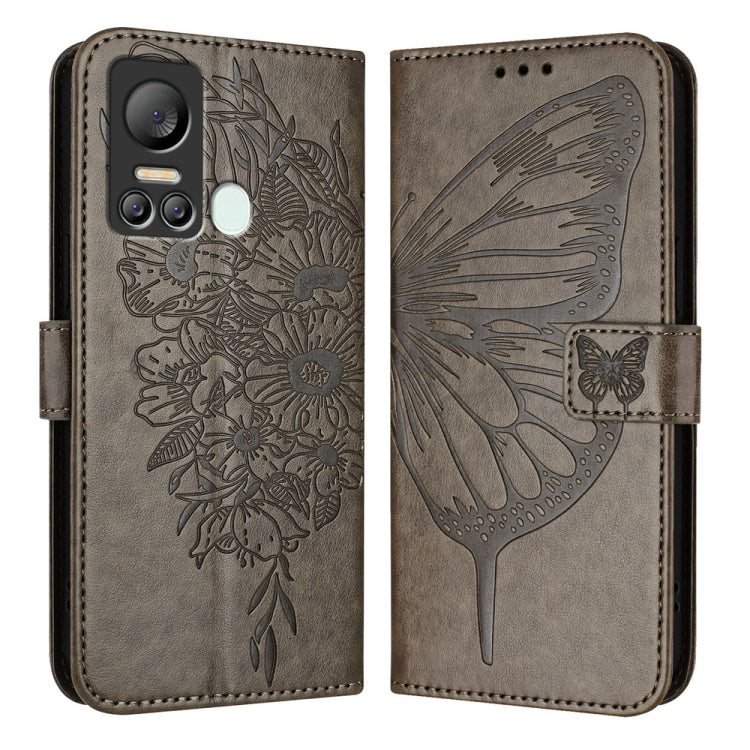 Embossed Butterfly Leather Phone Case, For Itel A60 / A60s, For Itel S23+, For Itel S23, For Itel S18 / Vision 5, For Itel P40, For Itel A58 / A49