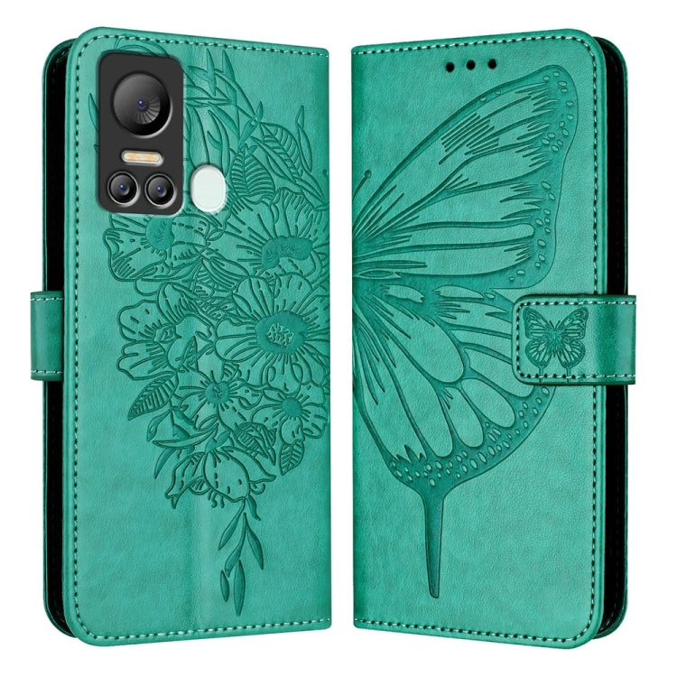 Embossed Butterfly Leather Phone Case, For Itel A60 / A60s, For Itel S23+, For Itel S23, For Itel S18 / Vision 5, For Itel P40, For Itel A58 / A49