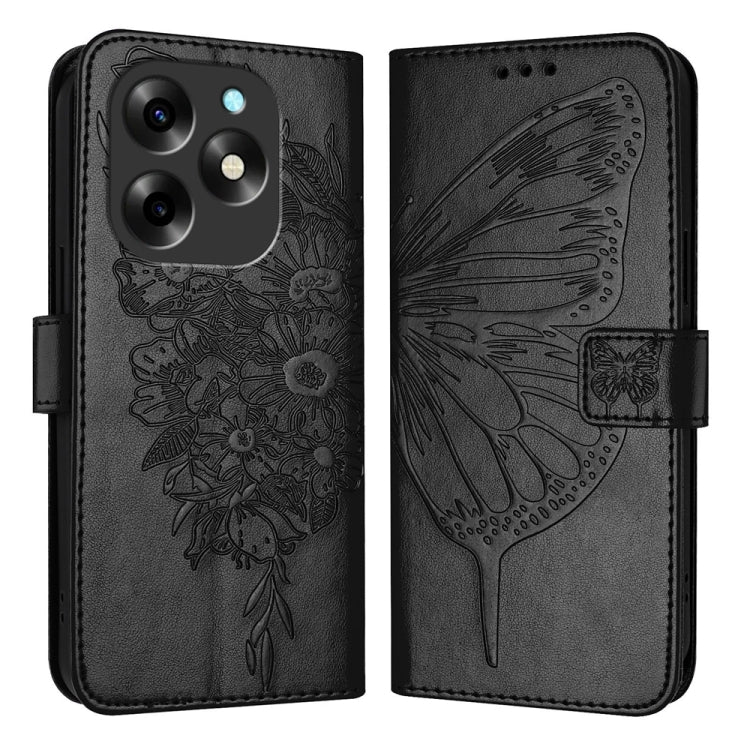Embossed Butterfly Leather Phone Case, For Itel A60 / A60s, For Itel S23+, For Itel S23, For Itel S18 / Vision 5, For Itel P40, For Itel A58 / A49