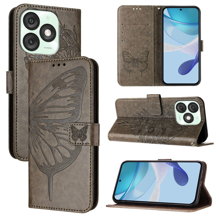 Embossed Butterfly Leather Phone Case, For itel A200 / A200+ 4G Global, For itel A95 5G, For itel A90 4G, For itel City 100, For itel A50, For Itel P55 5G